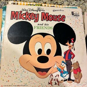 Mickey Mouse and Friends Vinyl Record